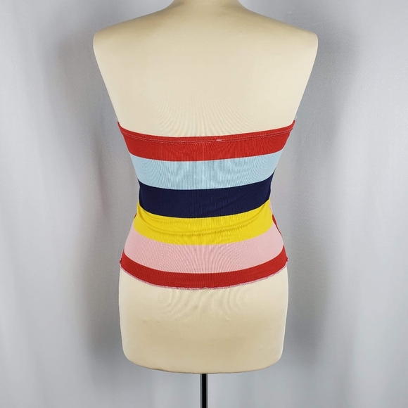 💥Just In💥Caution to the Wind Strapless Crop..M - Picture 3 of 5